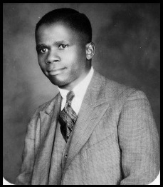 Dr. Alfred Bitini Xuma, President-General of the African National Congress (1940-49) and first black physician in Johannesburg