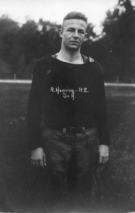 R. Henning, M.A.C. football player