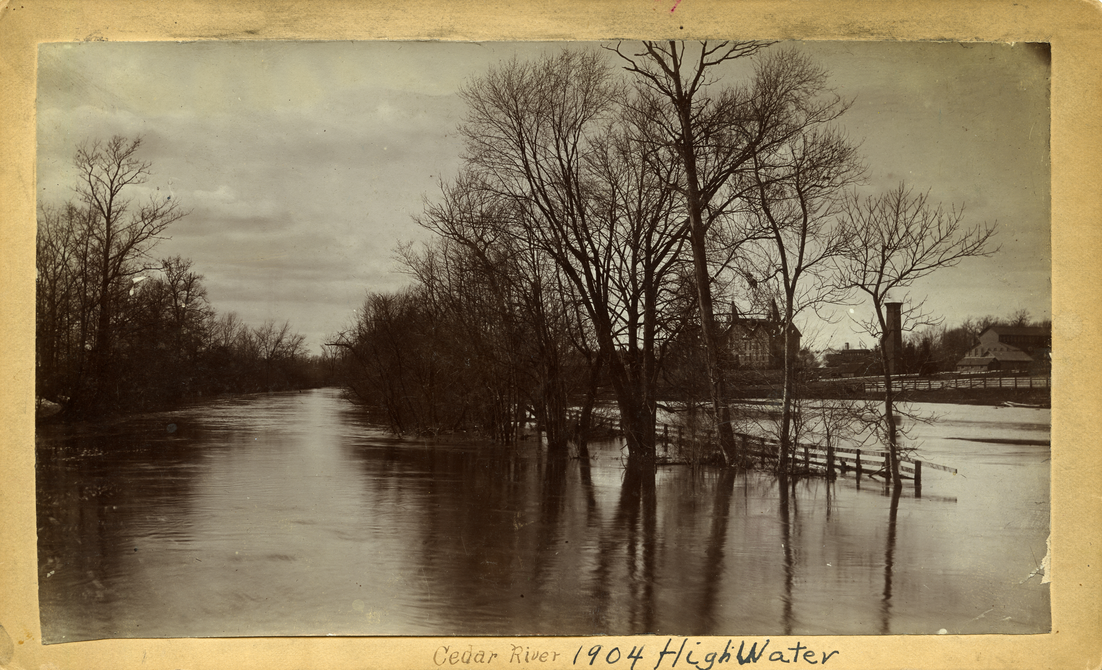 Red Cedar River Flood, 1904