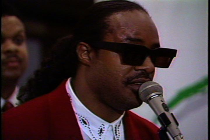 Stevie Wonder Talks with People with Disabilities (part 2 of 3), 1989
