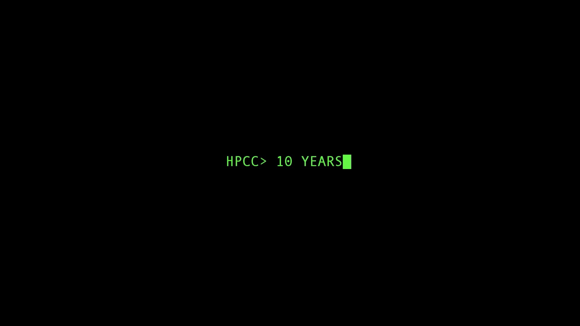 High Performance Computing Center: 10 Years
