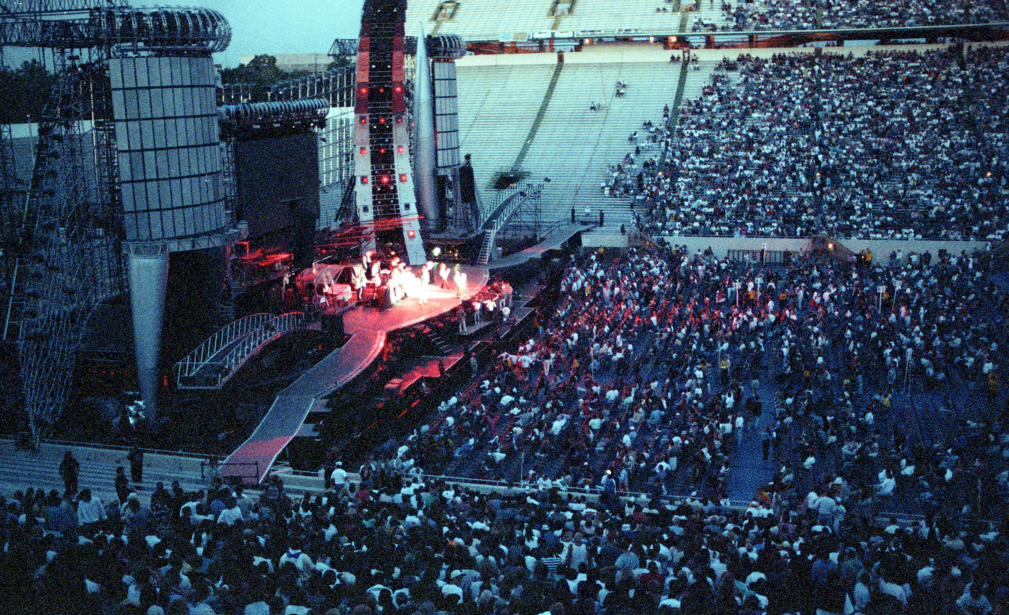Rolling Stones Stage at Spartan Stadium