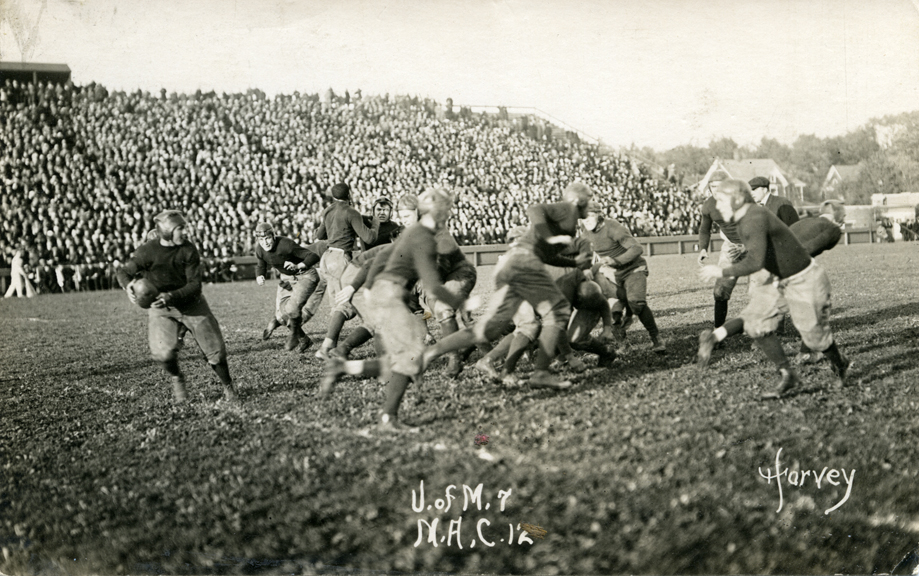 University of Michigan vs. M.A.C. football game, 1913