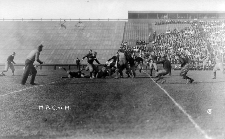 M.A.C. vs. University of Michigan football game