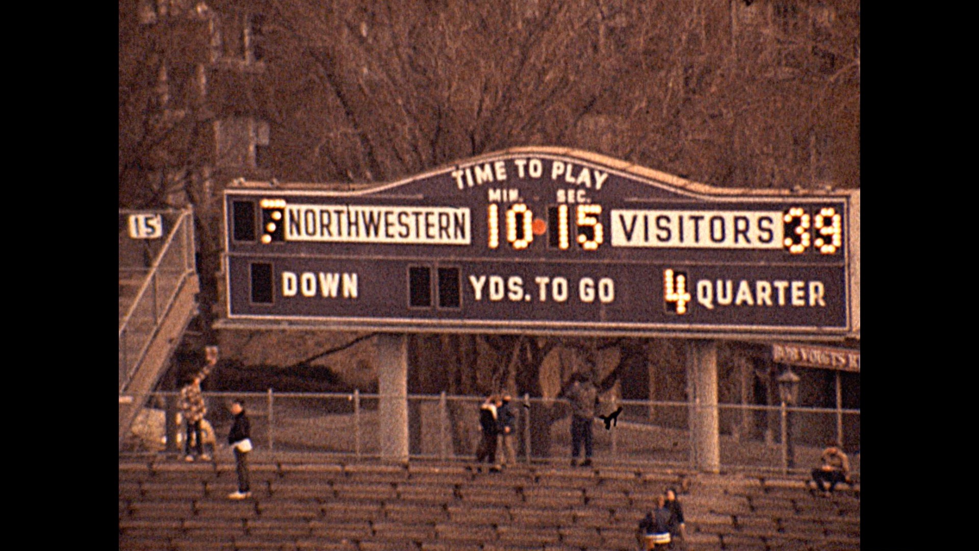 MSU Football vs. Northwestern, 1969