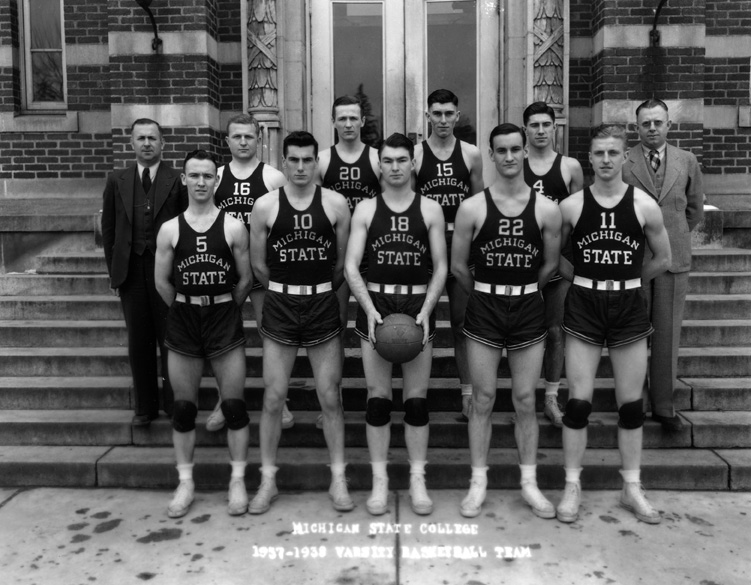 1937-1938 Varsity Basketball Team