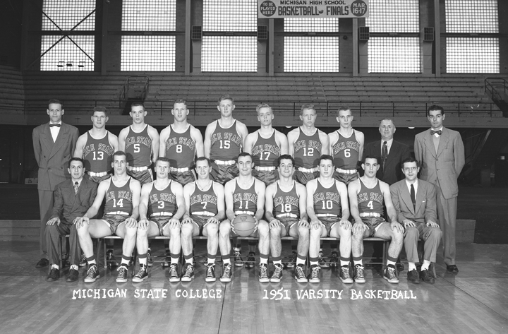 1951 Varsity Basketball Team