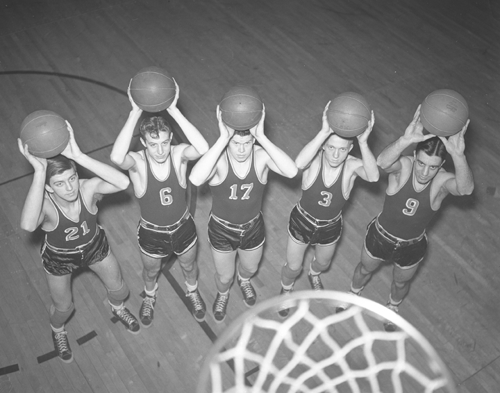 Posed Basketball Photo
