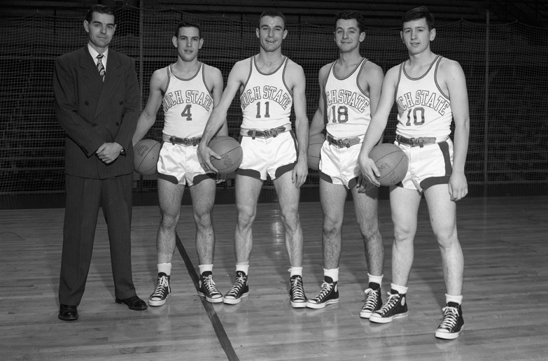 1950's basketball uniforms