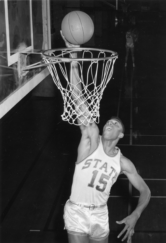 Michigan State Basketball Player #15, 1955