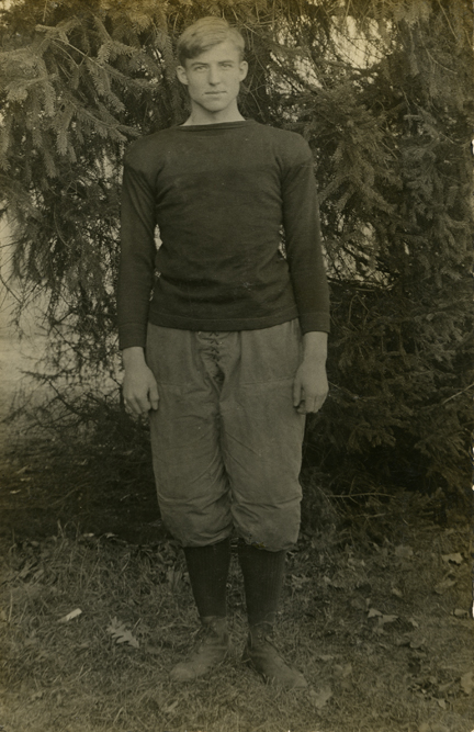 "Dutch" Leonardson, M.A.C. football player