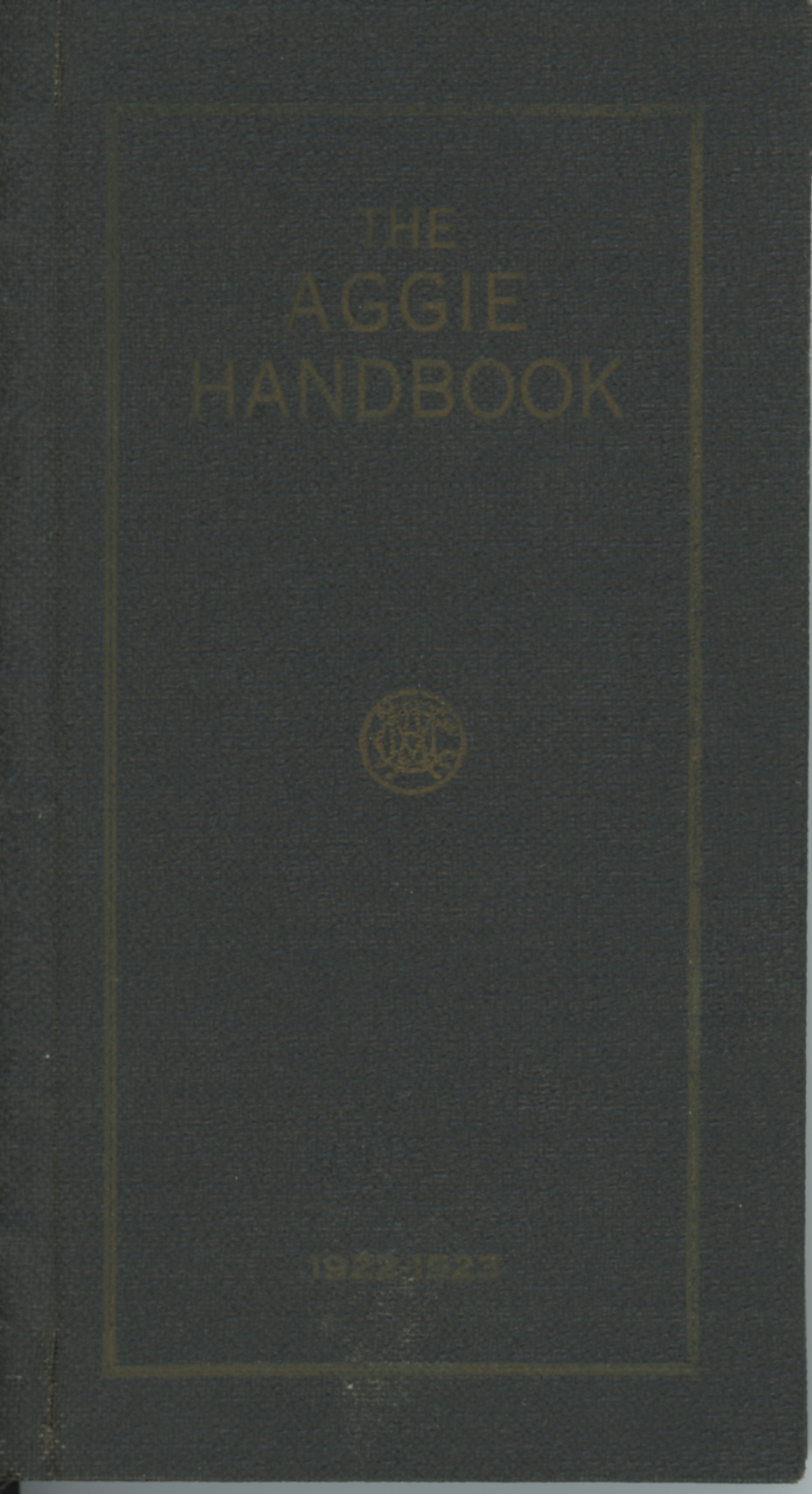 Student Handbook, 1922-1923