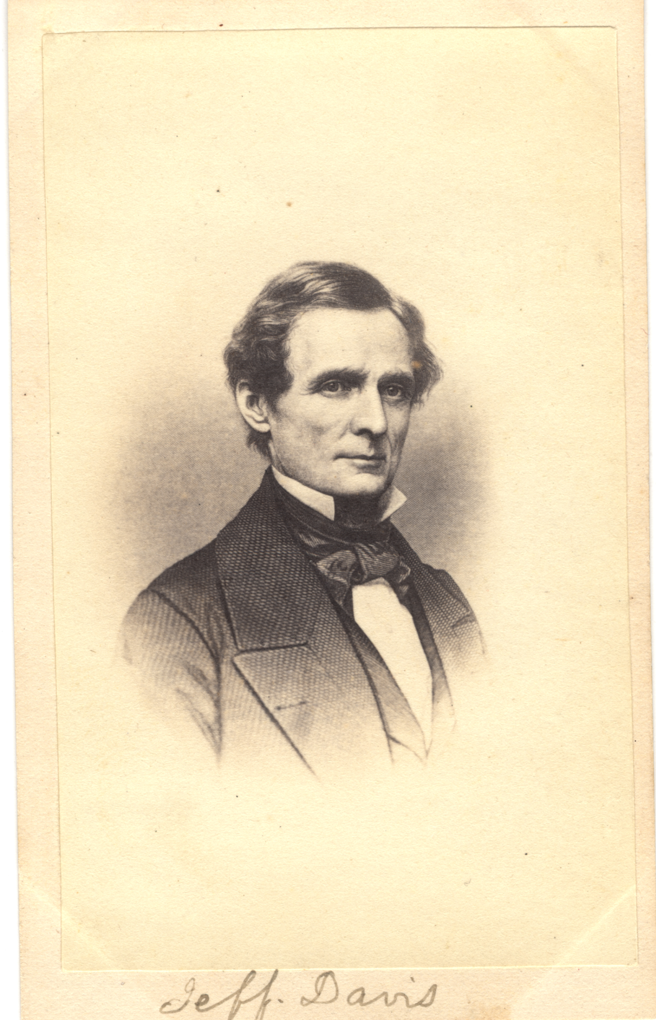 Jefferson Davis, circa 1860s