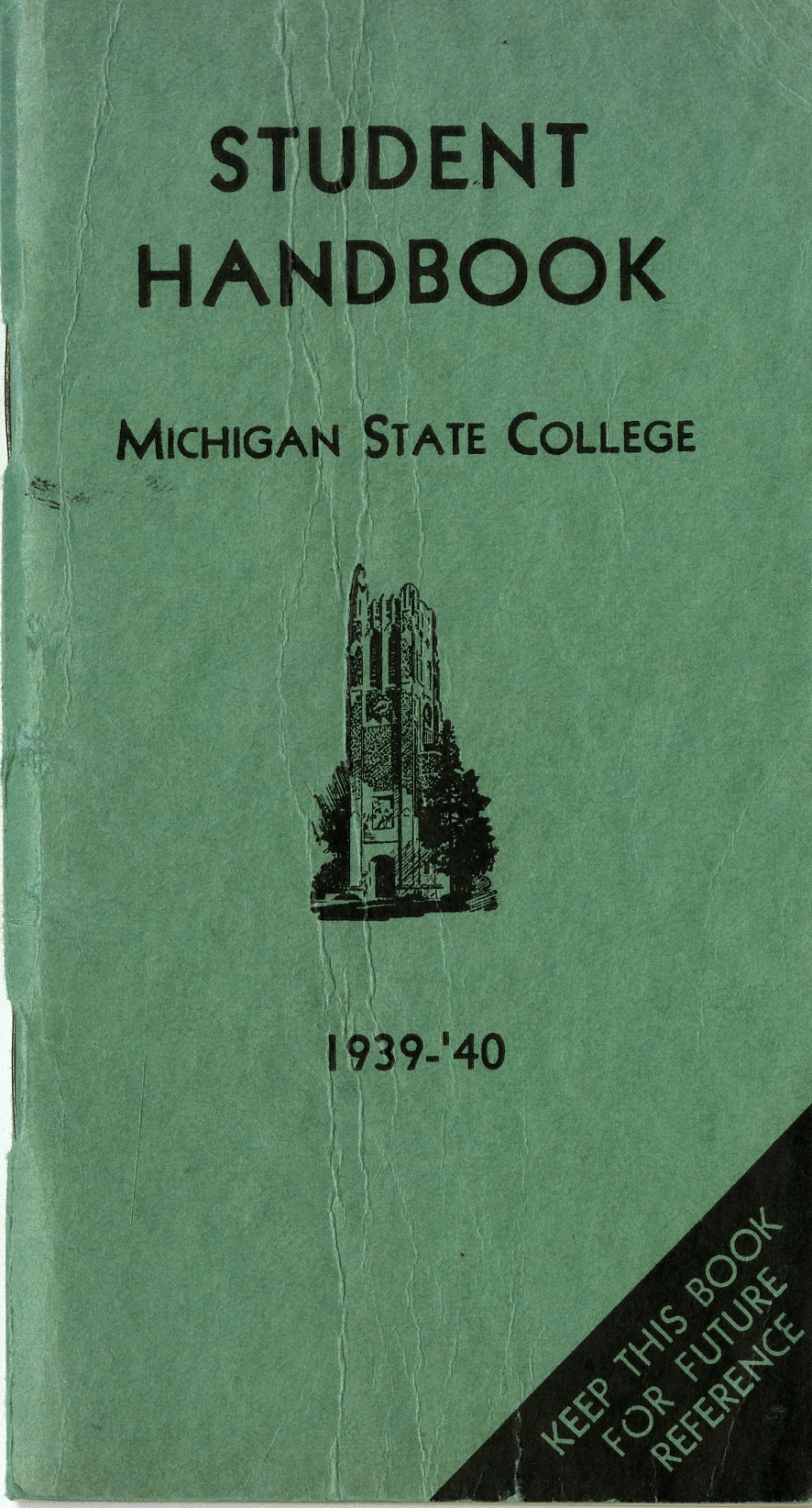 Student Handbook, 1939-1940