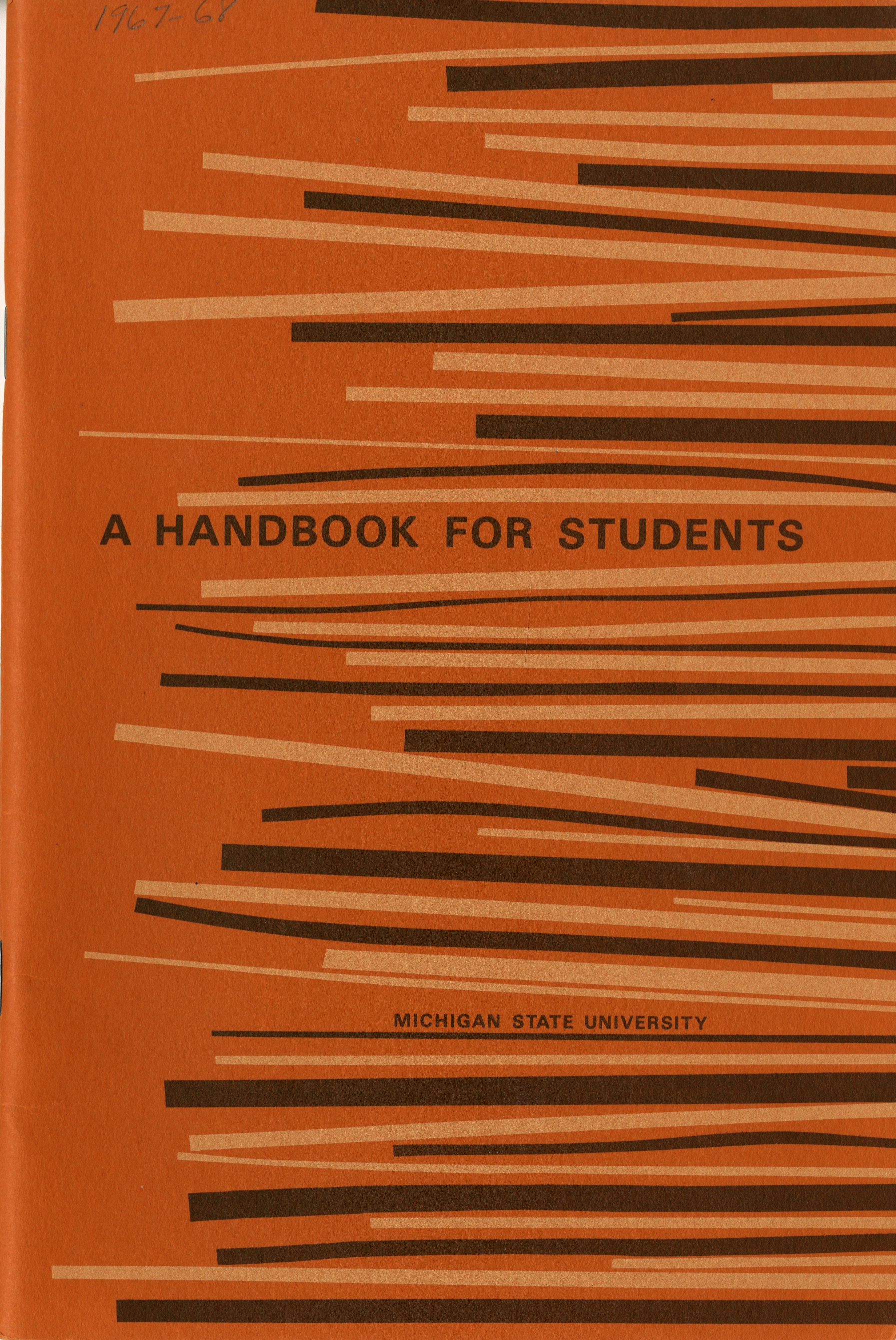 Student Handbook, 1967-1968