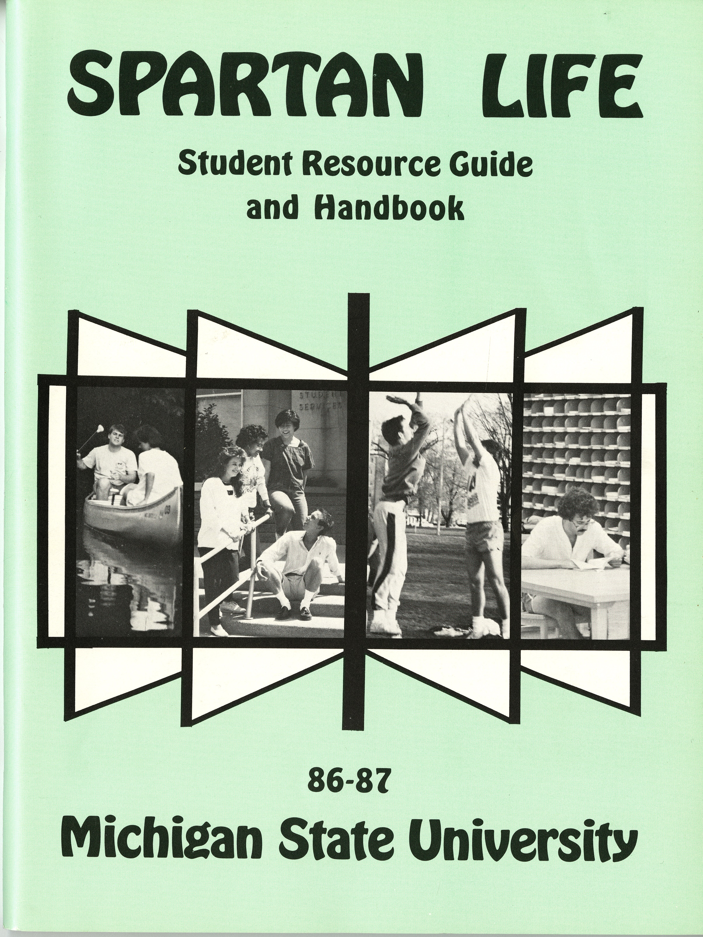 Student Handbook, 1986-1987