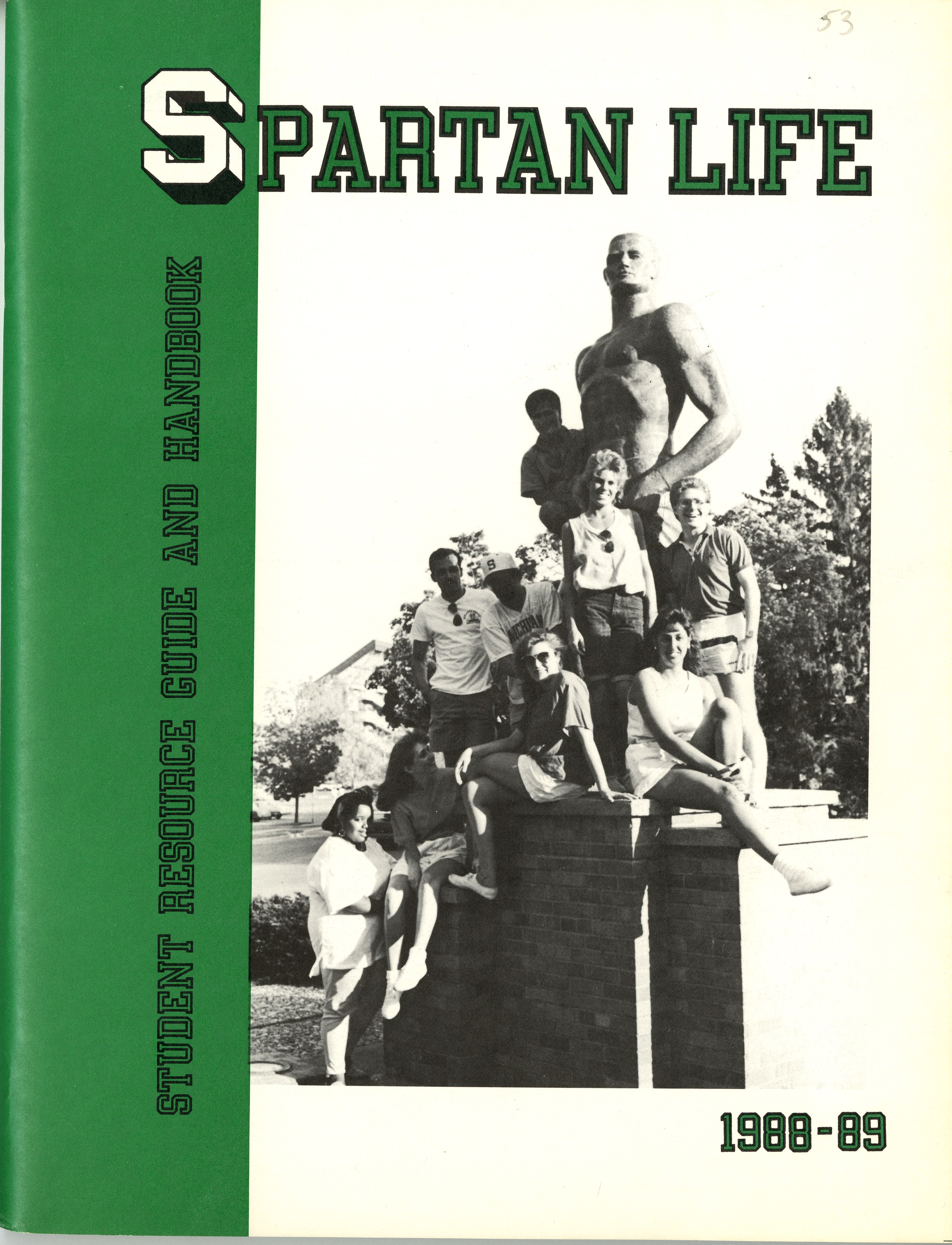 Student Handbook, 1988-1989