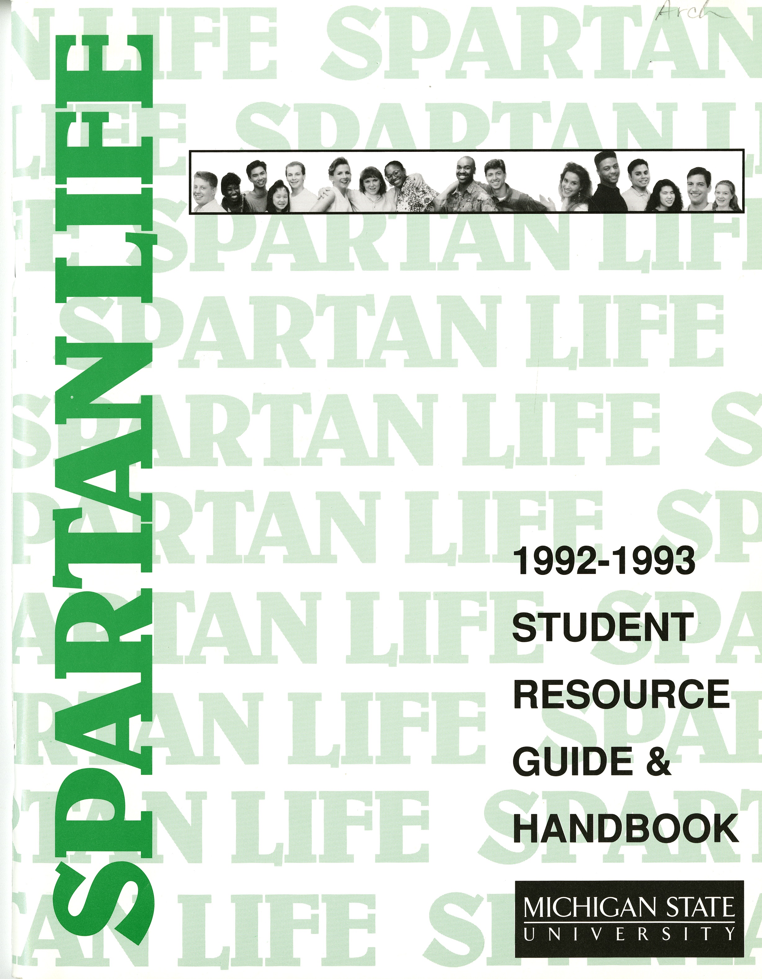Student Handbook, 1992-1993