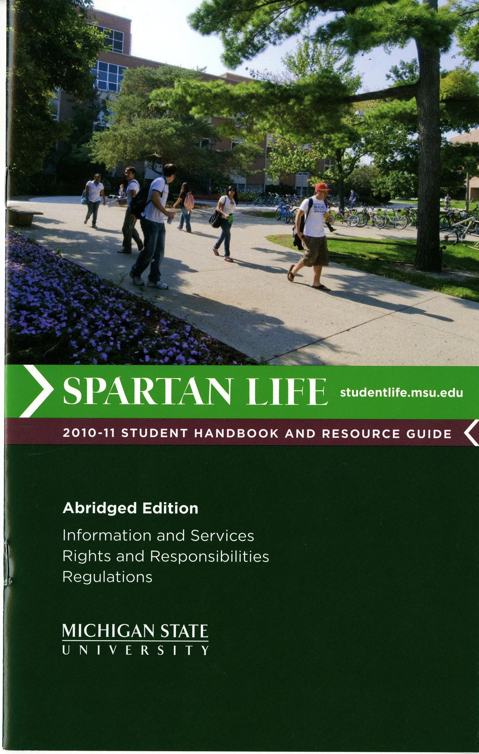 Student Handbook (Abridged), 2010-2011