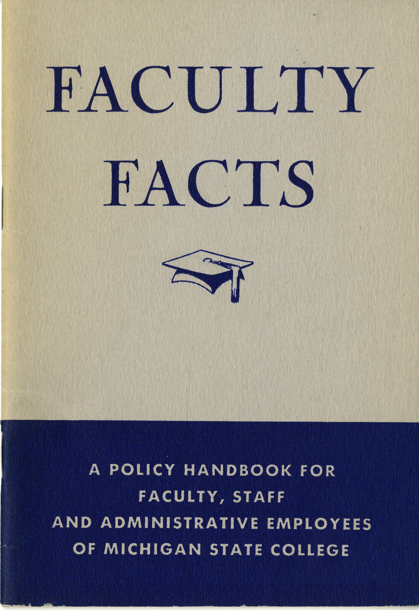 Faculty Handbook, 1947