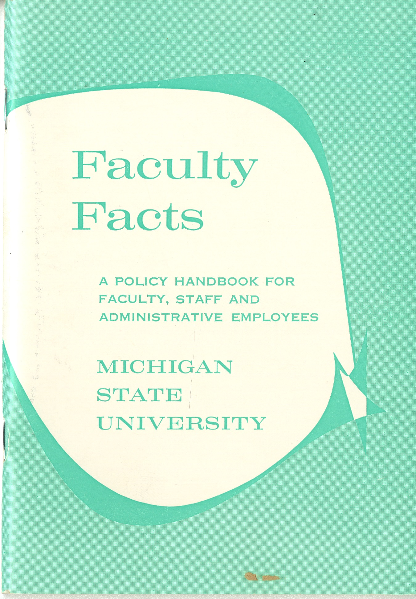 Faculty Handbook, 1959