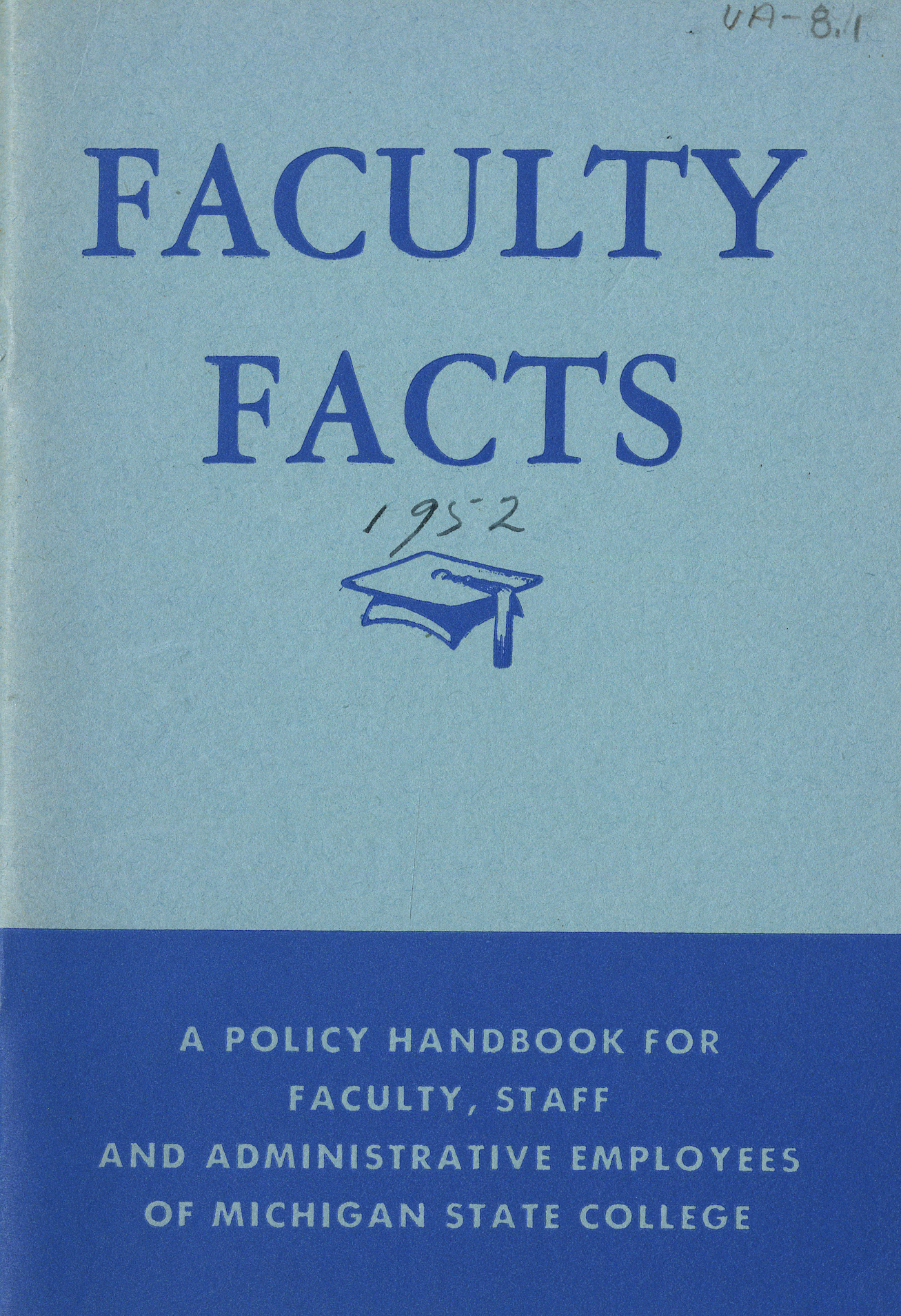 Faculty Handbooks, 1950-1959
