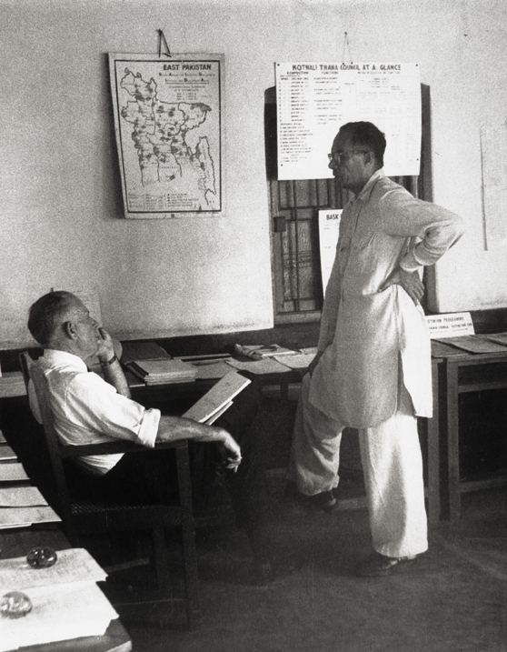 John Hannah and Akhter Hameed Khan, 1961 
