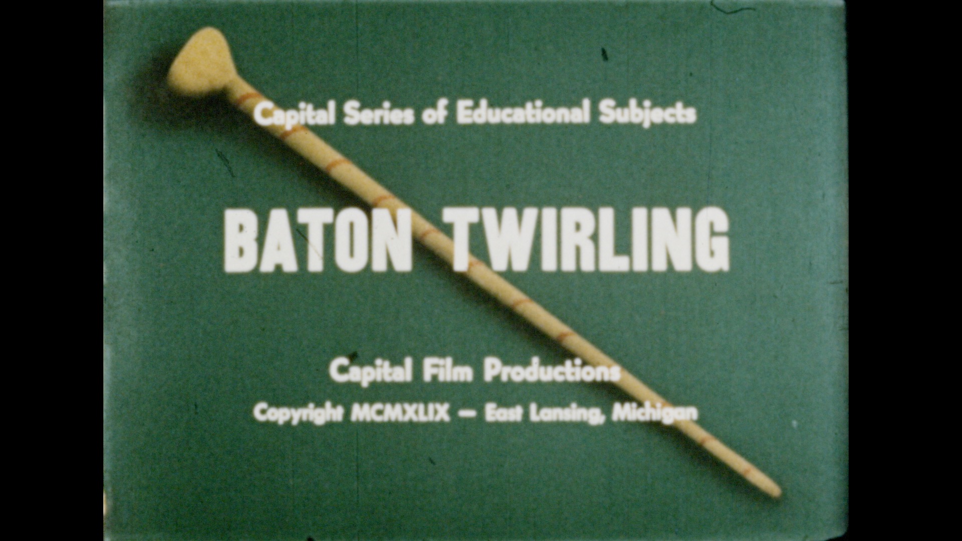 Baton Twirling, 1949