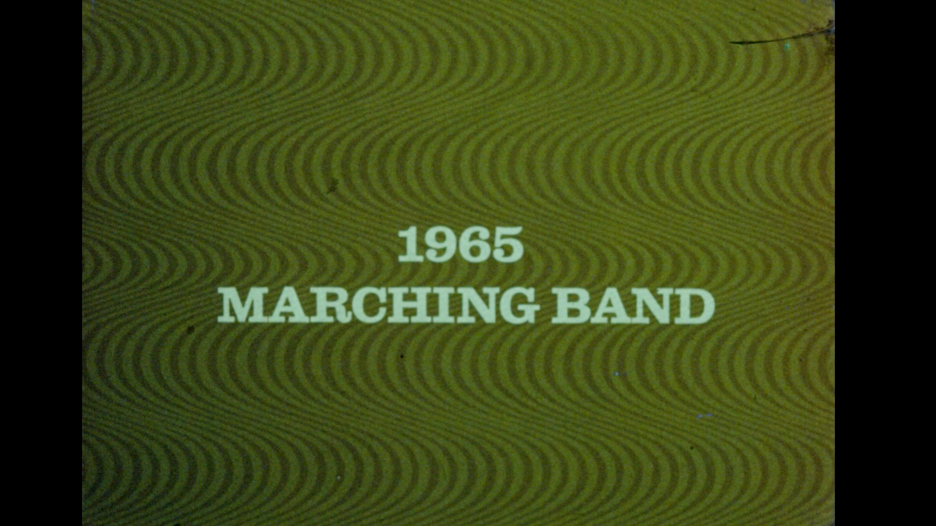 MSU Marching Band (Silent), 1965
