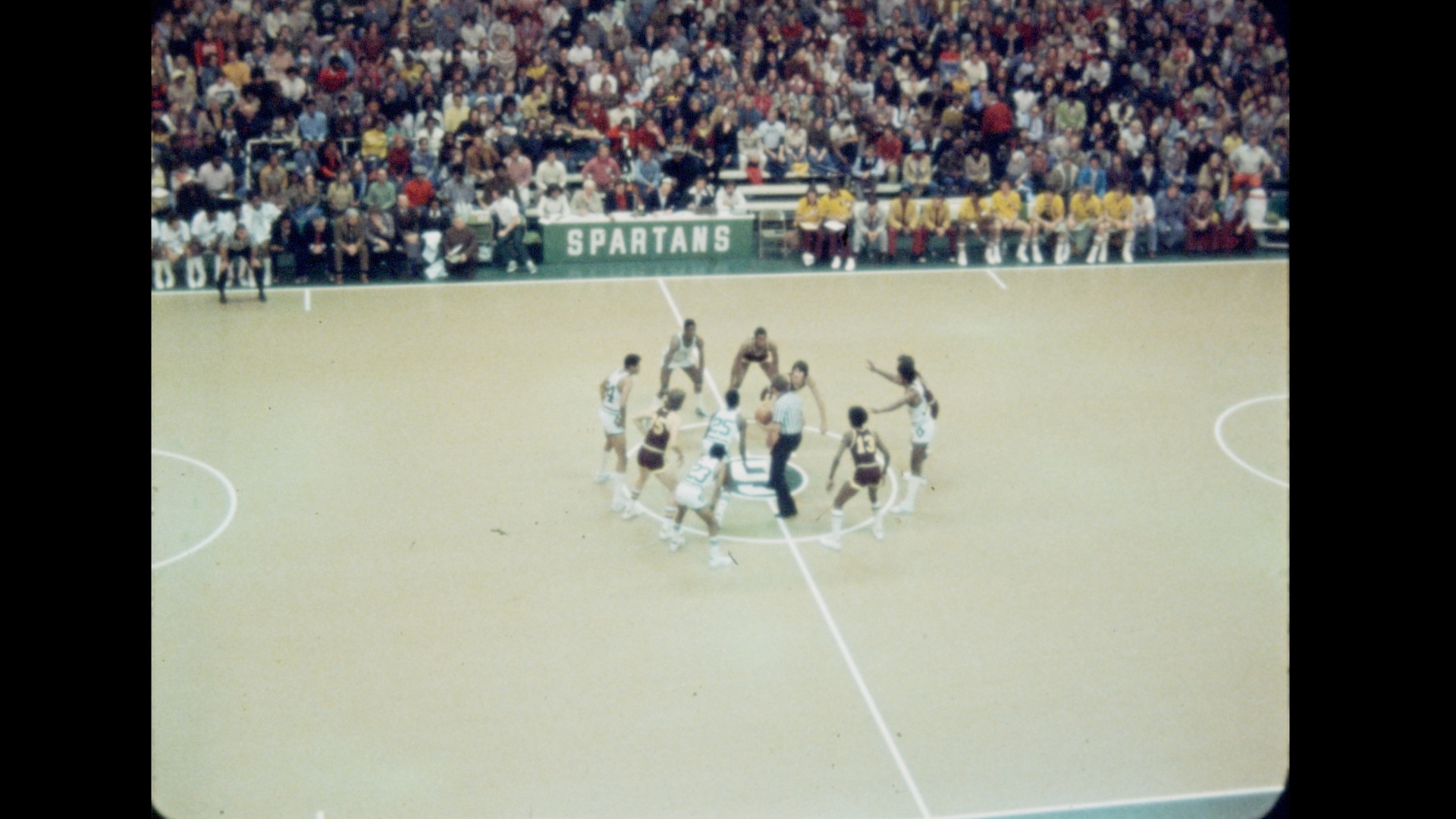 MSU Basketball vs. Central Michigan, 1975