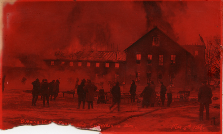 Engineering Shops Fire, 1916