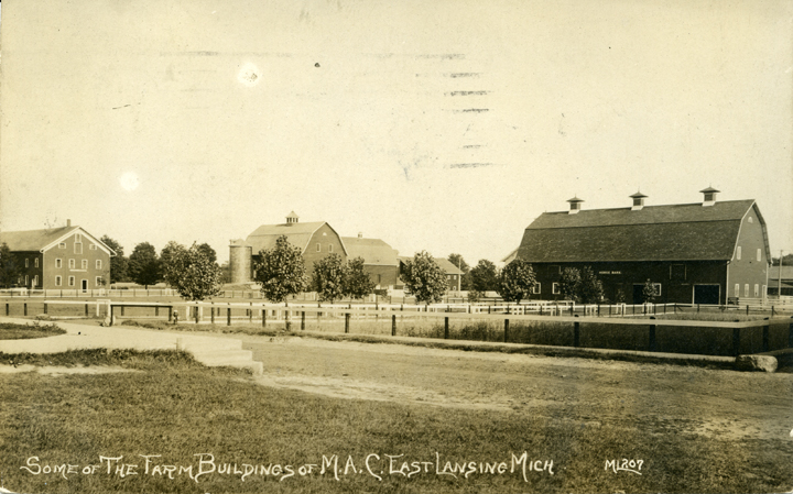 M.A.C. farm buildings, ca. 1913