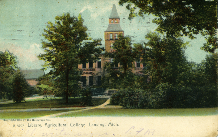 M.A.C. Library (Linton Hall), ca. 1904