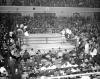 Boxing Ring with Large Crowd