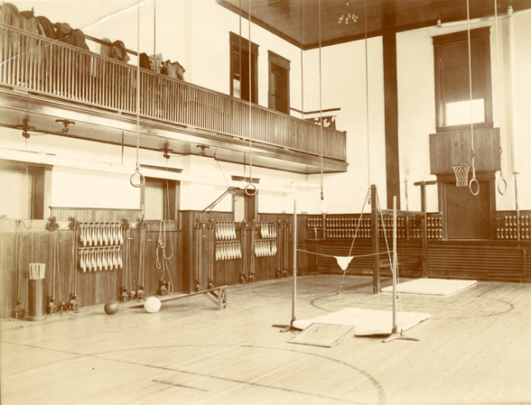 Morrill Hall Gymnasium, circa 1908