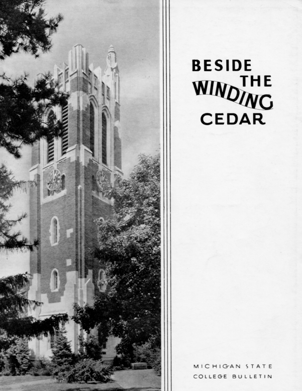 Beside the Winding Cedar; 1938