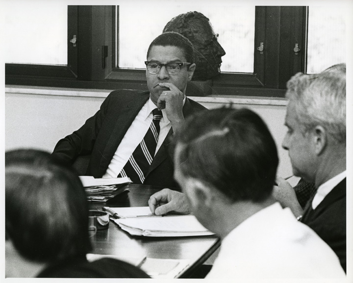 Wharton with the Executive Group, 1970