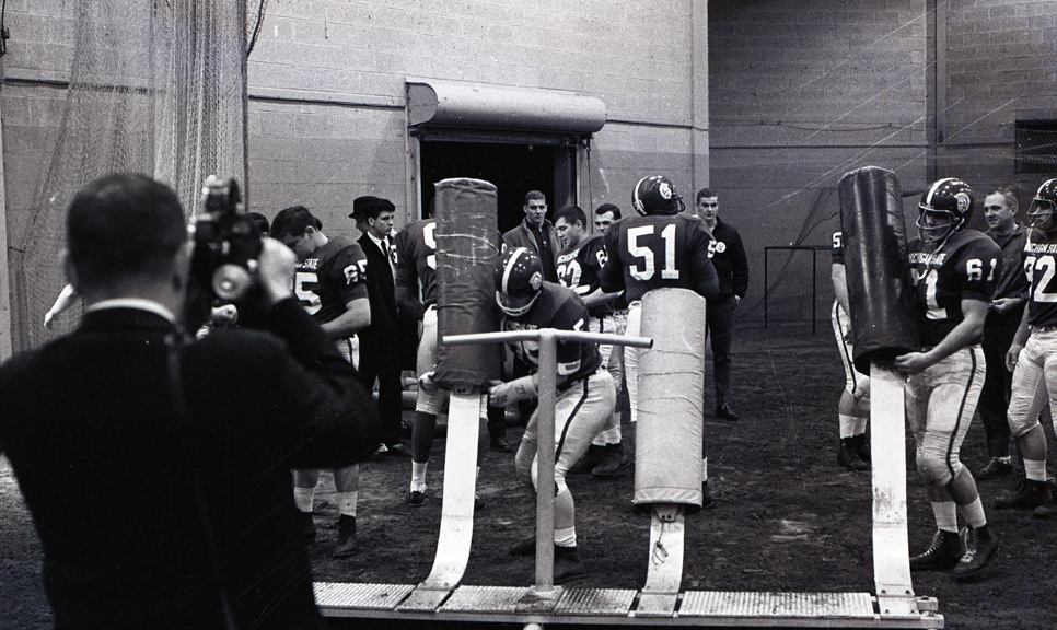 Rose Bowl Football Practice, 1965