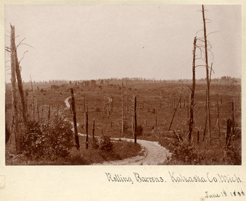 Lumbering Camp, Kalkaska County, Michigan, 1888