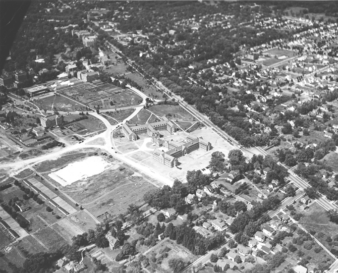 September 1939 Aerial View of Campus