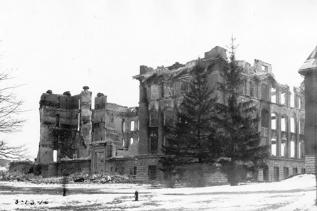 The Engineering Building after the 1916 Fire