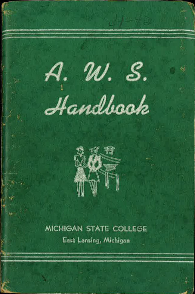 Associated Women Students Handbook, 1941-1942
