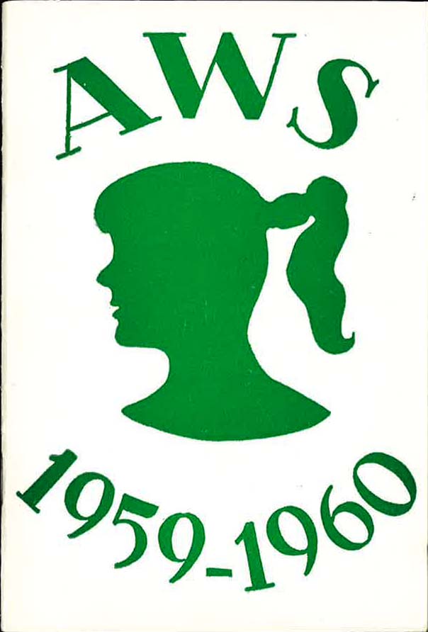 Associated Women Students Handbook, 1959-1960