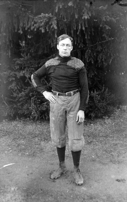 W.D. Frazer, M.A.C. football player, circa 1900-1909