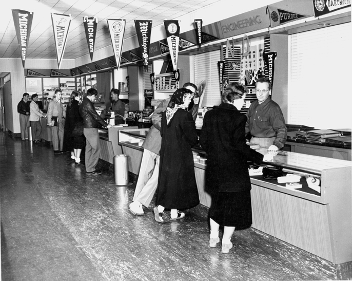 Union Building shops, 1949