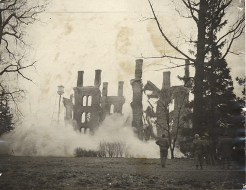 Demolition of Williams Hall, 1919