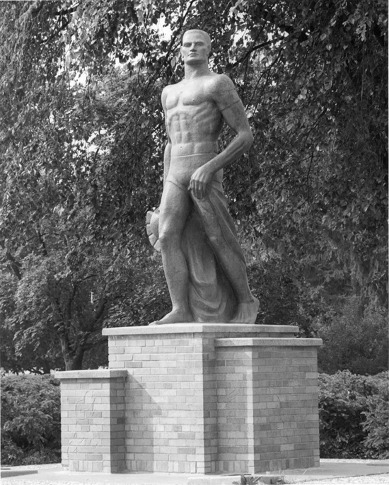 Spartan statue, date unknown