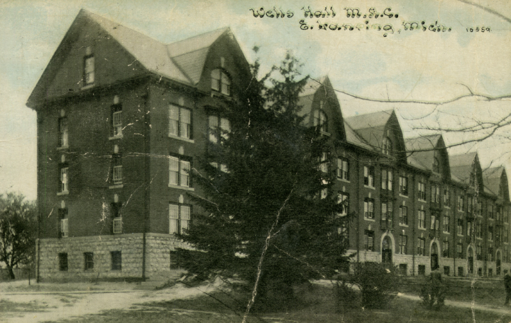 Wells Hall, 1911