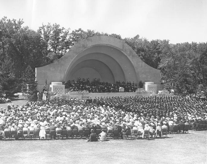 Commencement ceremonies, 1939