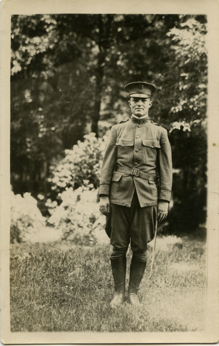Young Soldier in Uniform, 1917